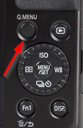 sony snelmenu